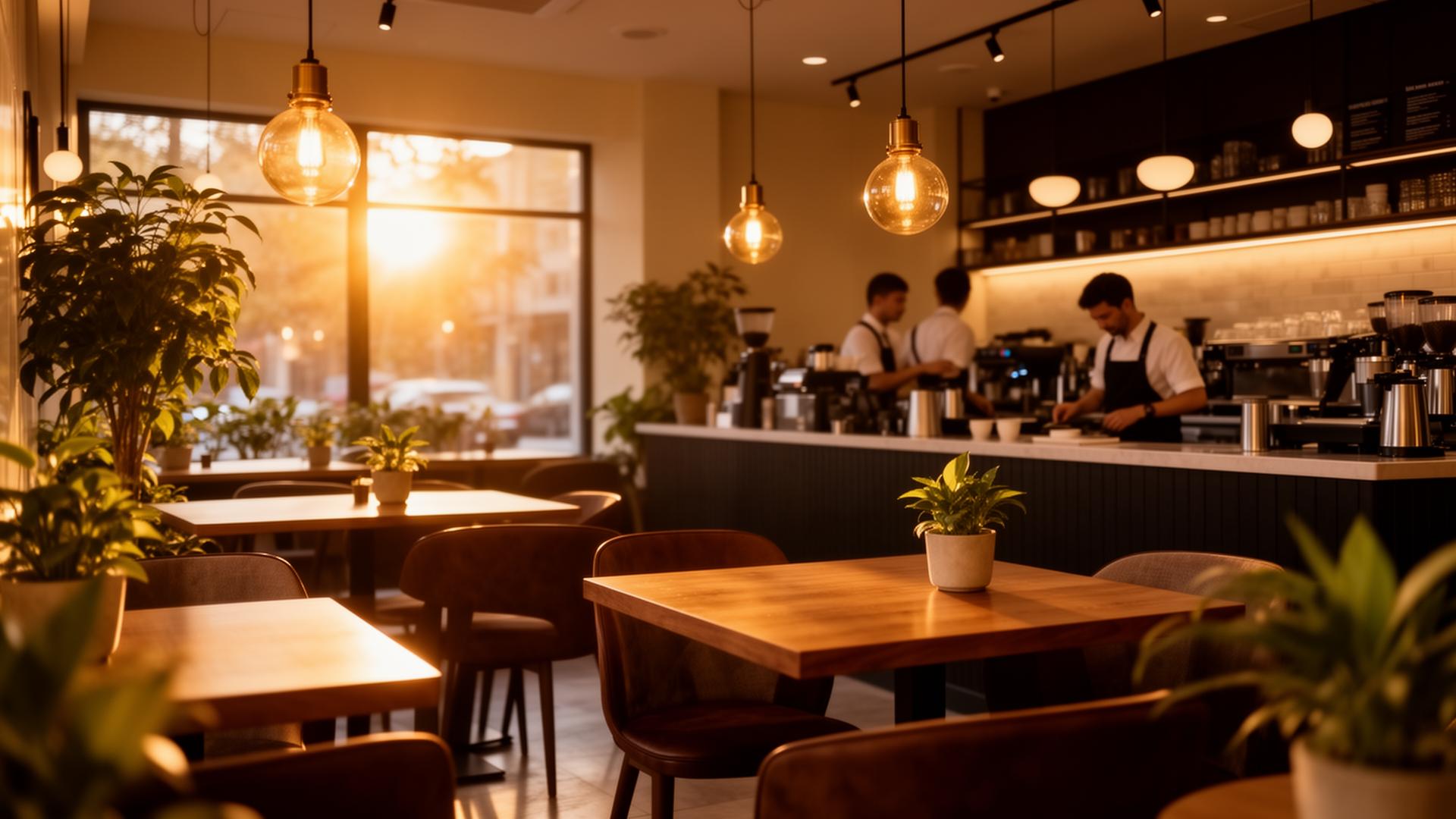 Interior cozy Senja Cafe & Kitchen
